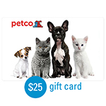PETCO<sup>&reg;</sup> $25 Gift Card</u>